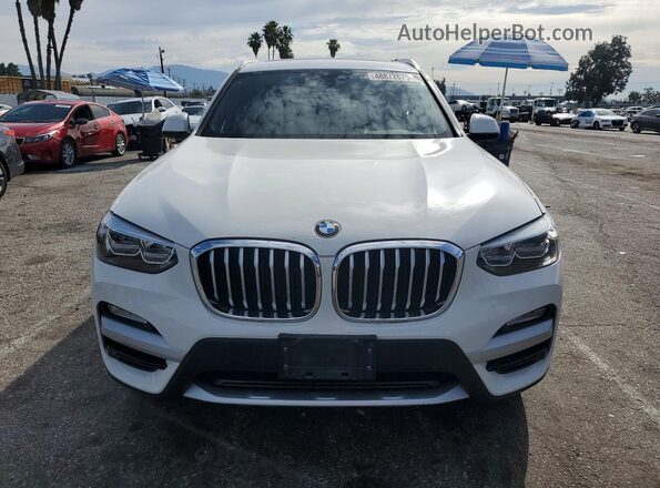 5UXTR7C5XKLE88699 2019 BMW X3 Белый Вид спереди
