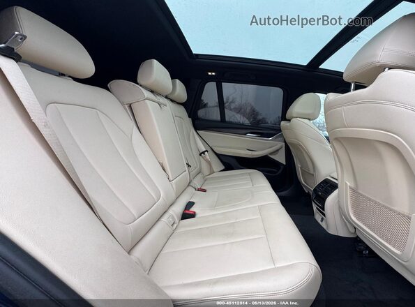 5UXTR7C5XKLF30580 2019 BMW X3 Blue Вид спереду