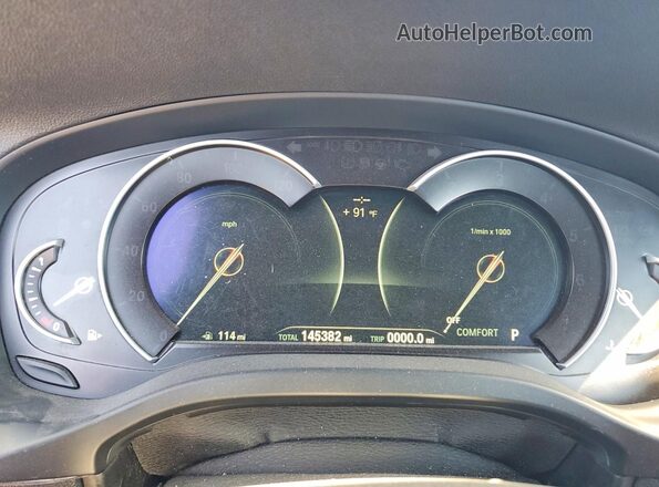 5UXTR7C5XKLF34046 2019 BMW X3 Черный Вид щитка приборов