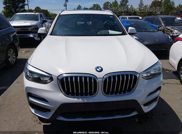 5UXTR7C5XKLR48473 2019 BMW X3 Белый Вид щитка приборов