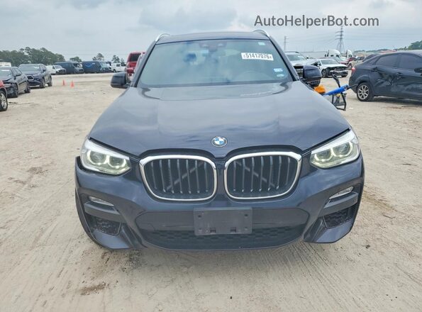 5UXTR9C50JLC68904 2018 BMW X3 Black Widok z przodu