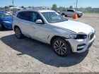 2018 Bmw X3 Xdrive30i White vin: 5UXTR9C50JLD66413
