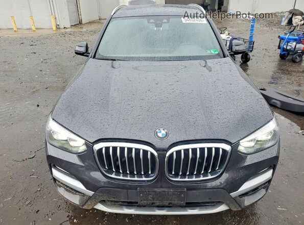 5UXTR9C51KLP81495 2019 BMW X3 Угольный Вид спереди