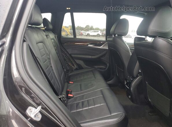 5UXTR9C51KLP81495 2019 BMW X3 Угольный Вид задней части салона