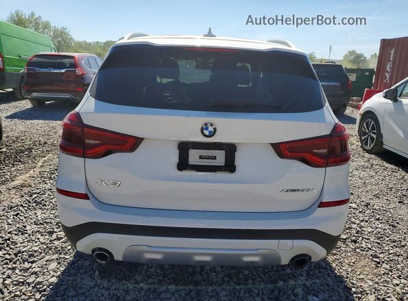 5UXTR9C52KLE15466 2019 BMW X3 Белый Вид сзади