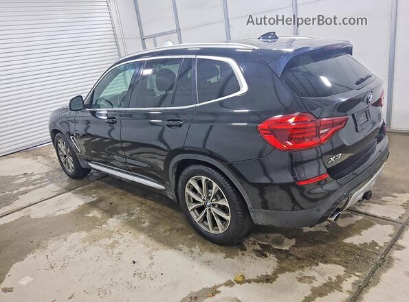 5UXTR9C52KLP89475 2019 BMW X3 Black უკანა მარცხენა