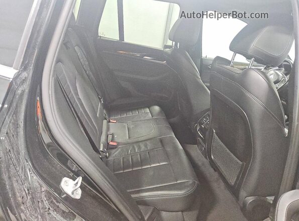 5UXTR9C52KLP89475 2019 BMW X3 Black უკანა სალონის ხედი