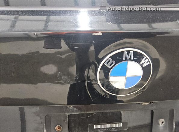 5UXTR9C52KLP89475 2019 BMW X3 Black 