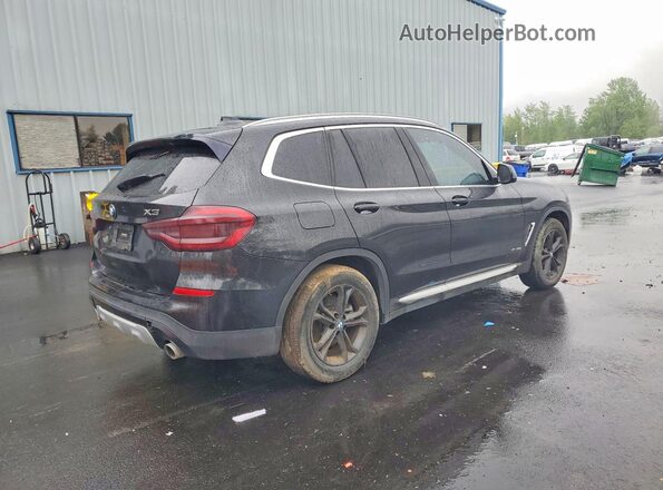 5UXTR9C53JLC74776 2018 BMW X3 Черный Задняя правая четверть