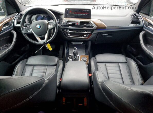 5UXTR9C53JLD57513 2018 BMW X3 Серый Вид панели приборов