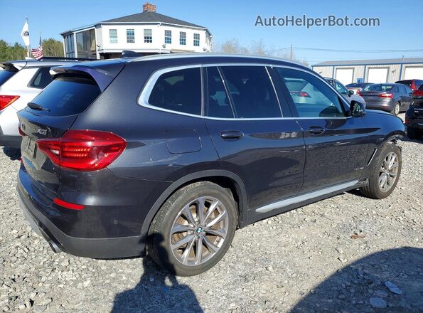 5UXTR9C53JLD57513 2018 BMW X3 Серый Задняя правая четверть