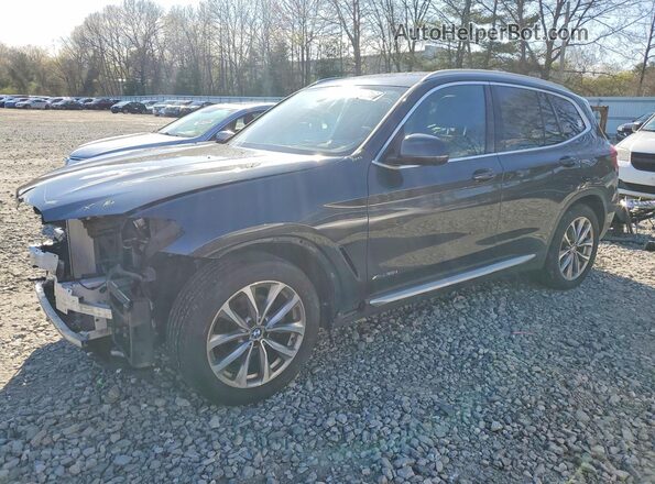 5UXTR9C53JLD57513 2018 BMW X3 Серый Передняя левая четверть