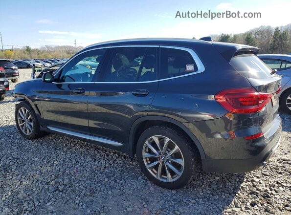 5UXTR9C53JLD57513 2018 BMW X3 Серый Задняя левая четверть