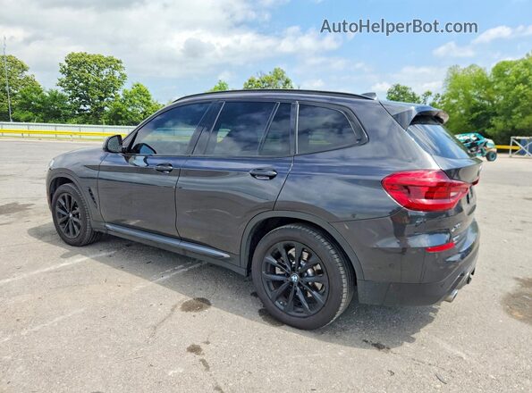 5UXTR9C53KLP91042 2019 BMW X3 Charcoal Tył lewy