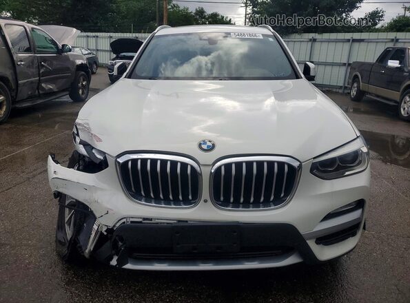 5UXTR9C54JLD68021 2018 BMW X3 Белый Вид спереди