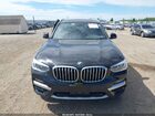 2019 Bmw X3 Xdrive30i Черный vin: 5UXTR9C54KLR03380
