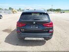 2019 Bmw X3 Xdrive30i Черный vin: 5UXTR9C54KLR03380