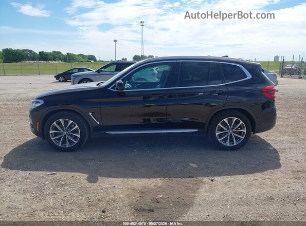 5UXTR9C54KLR03380 2019 BMW X3 Черный Панорамный вид салона 360°