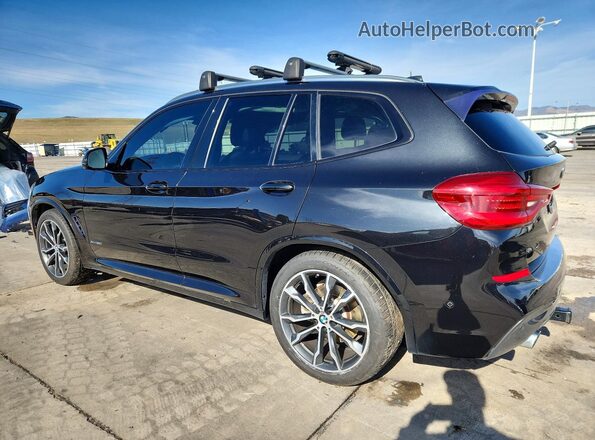 5UXTR9C55JLD58582 2018 BMW X3 Угольный Задняя левая четверть