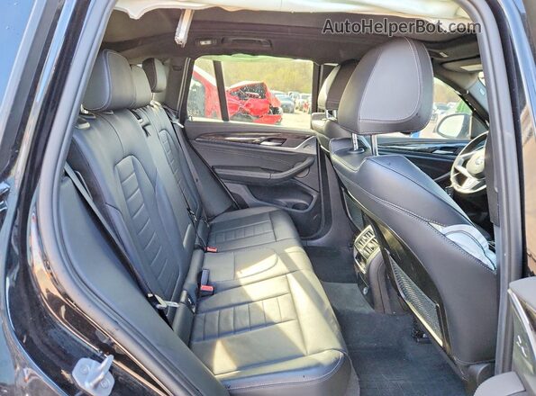 5UXTR9C55JLD58582 2018 BMW X3 Угольный Вид задней части салона