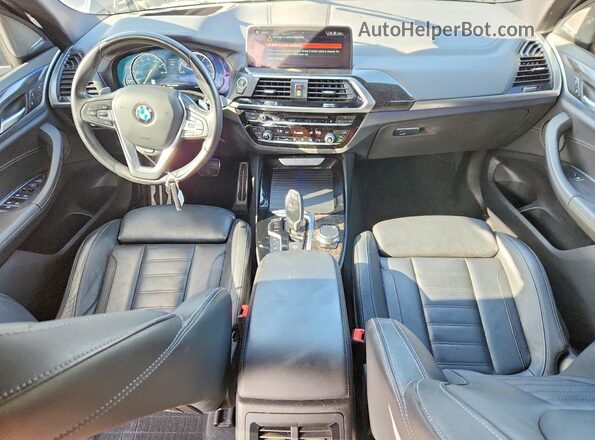 5UXTR9C55JLD58582 2018 BMW X3 Угольный Вид панели приборов