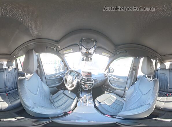 5UXTR9C55JLD58582 2018 BMW X3 Угольный Панорамный вид салона 360°