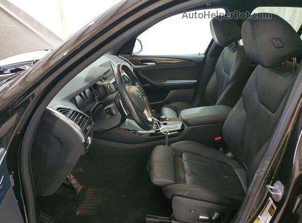 5UXTR9C55KLP95903 2019 BMW X3 Brown Widok wnętrza z przodu
