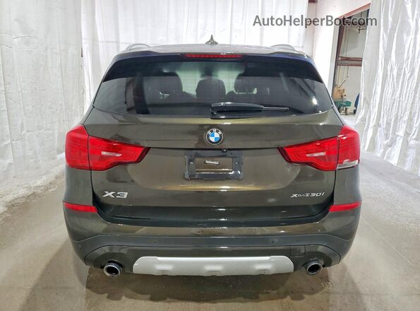 5UXTR9C55KLP95903 2019 BMW X3 Brown Widok z tyłu