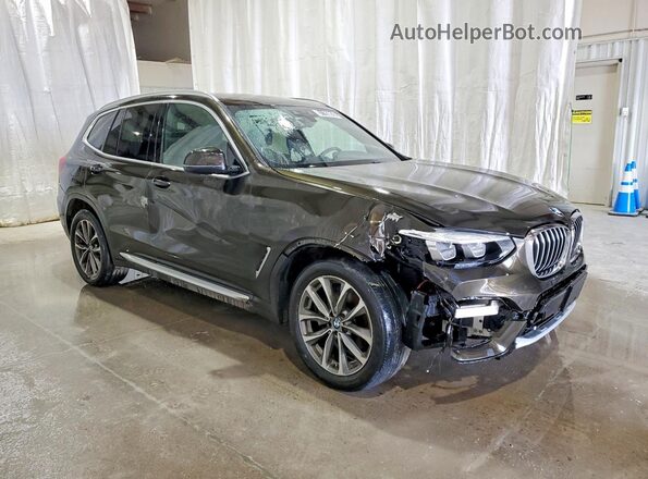 5UXTR9C55KLP95903 2019 BMW X3 Brown Przód prawy