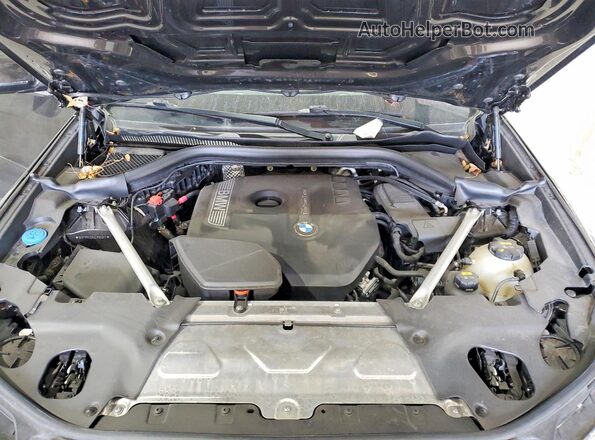 5UXTR9C55KLP95903 2019 BMW X3 Brown Widok komory silnika