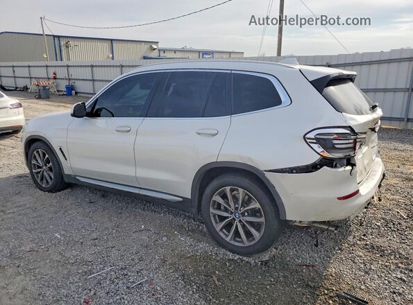5UXTR9C56KLP90547 2019 BMW X3 White უკანა მარცხენა