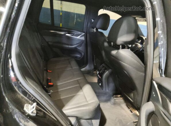 5UXTR9C57KLD93321 2019 BMW X3 Черный Вид задней части салона