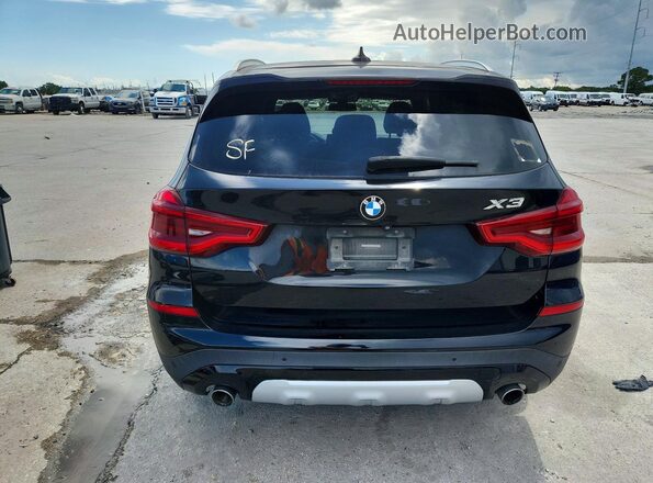 5UXTR9C58JLD58155 2018 BMW X3 Черный Вид сзади