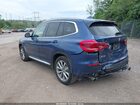 2018 Bmw X3 Xdrive30i Синий vin: 5UXTR9C59JLD72081