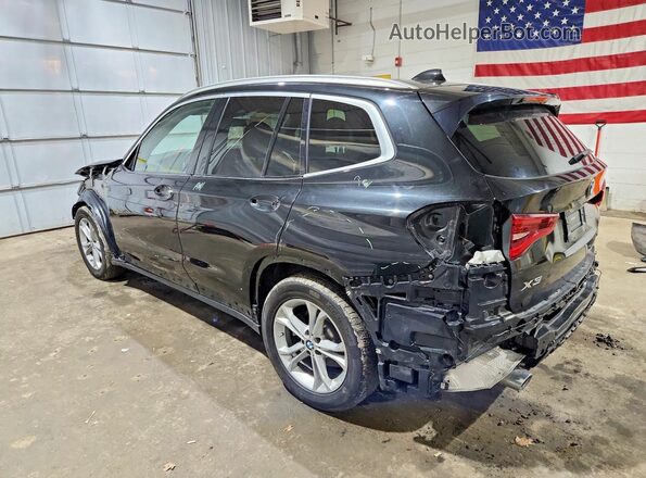 5UXTR9C59KLP85164 2019 BMW X3 Black Tył lewy