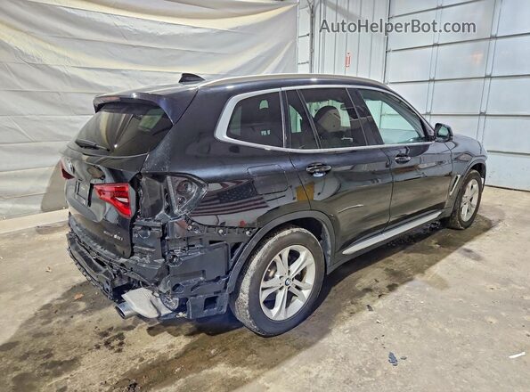 5UXTR9C59KLP85164 2019 BMW X3 Black Tył prawy