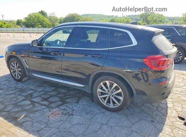 5UXTR9C5XJLD71098 2018 BMW X3 Черный Задняя левая четверть