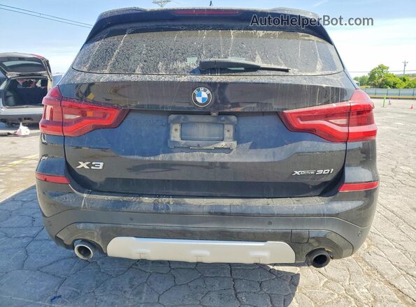 5UXTR9C5XJLD71098 2018 BMW X3 Черный Вид сзади