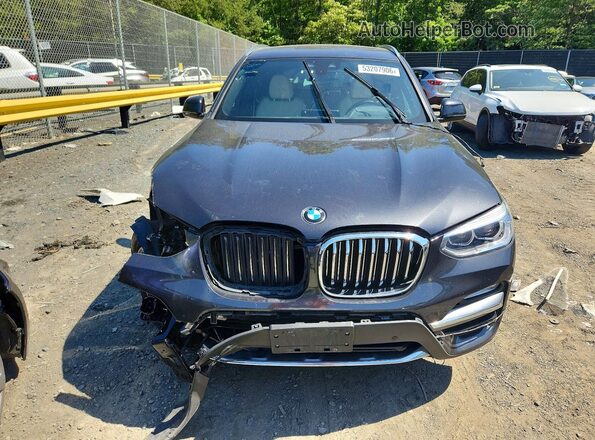 5UXTR9C5XKLE16316 2019 BMW X3 Black Vista frontal
