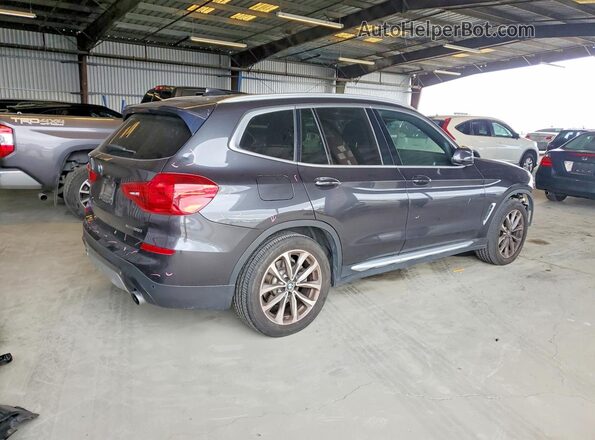 5UXTR9C5XKLP96917 2019 BMW X3 Gray Trasero derecho