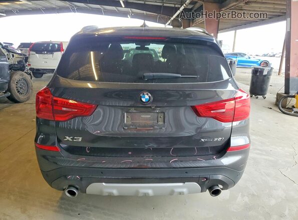 5UXTR9C5XKLP96917 2019 BMW X3 Gray Vista trasera