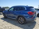 2021 Bmw X3 Xdrive30e Синий vin: 5UXTS1C03M9H64341