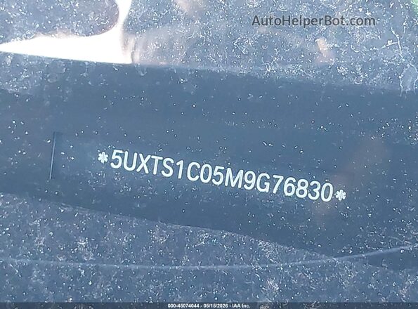 5UXTS1C05M9G76830 2021 BMW X3 Черный 