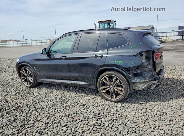 5UXTS3C50J0Y96820 2018 BMW X3 Черный Задняя левая четверть