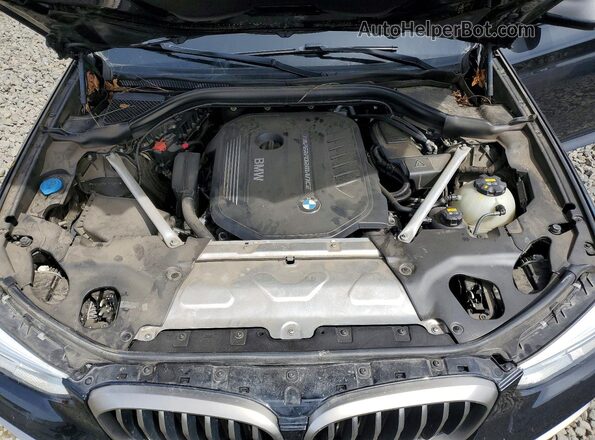5UXTS3C50J0Y96820 2018 BMW X3 Черный Вид подкапотного пространства