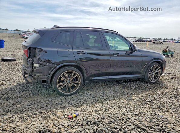 5UXTS3C50J0Y96820 2018 BMW X3 Черный Задняя правая четверть