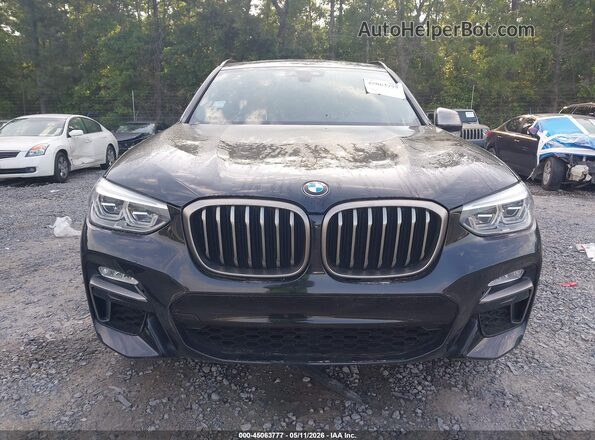 5UXTS3C50K0Z03718 2019 BMW X3 Черный Вид задней части салона