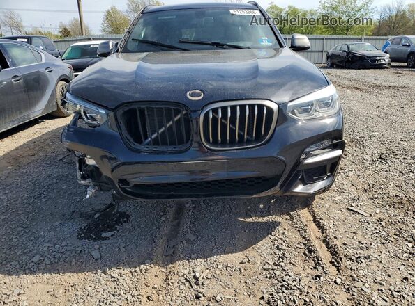 5UXTS3C51J0Z02432 2018 BMW X3 Черный Вид спереди