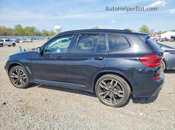 5UXTS3C51J0Z02432 2018 BMW X3 Черный Задняя левая четверть