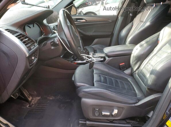 5UXTS3C52J0Y98746 2018 BMW X3 Синий Вид салона спереди